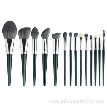 Professional Eye Black Makeup Brush Set Private Label